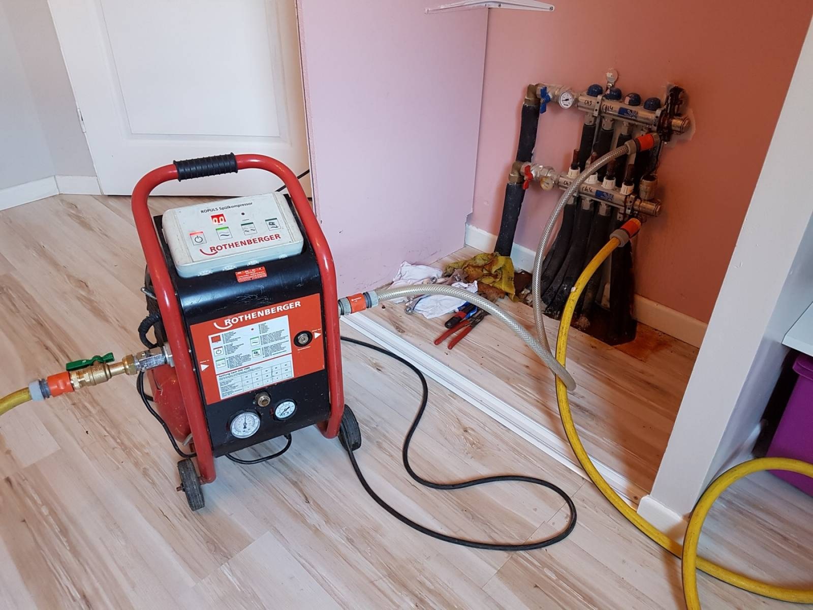Ümraniye Atakent Vaillant Hermetik Şofben Petek Temizliği